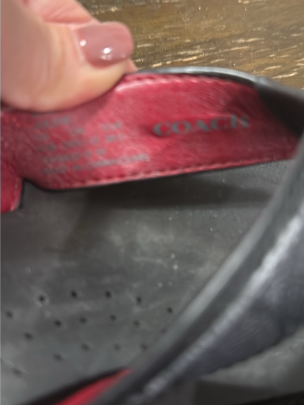 Coach Wedge Flip Flops 8.5 - Picture 7 of 7